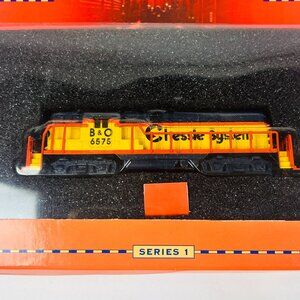 Big Rigged Lionel Classics Series 1 B&O Chessie 6575 Engine w/ Decor Tin
